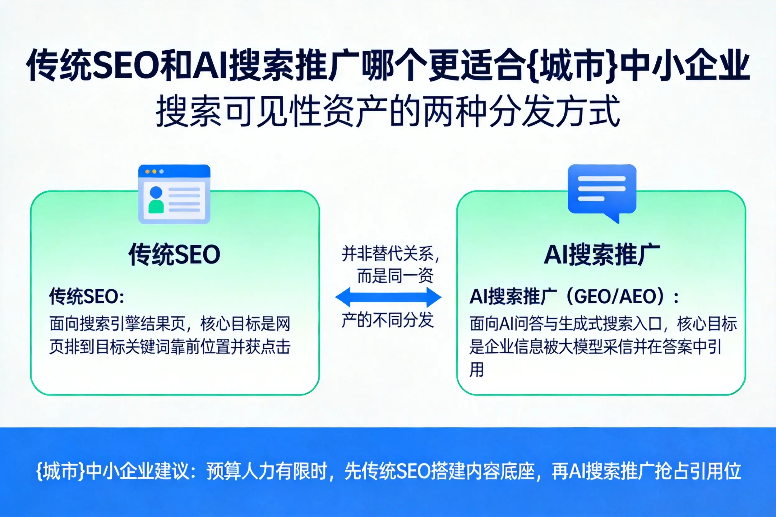 传统SEO和AI搜索推广哪个更适合丽水中小企业