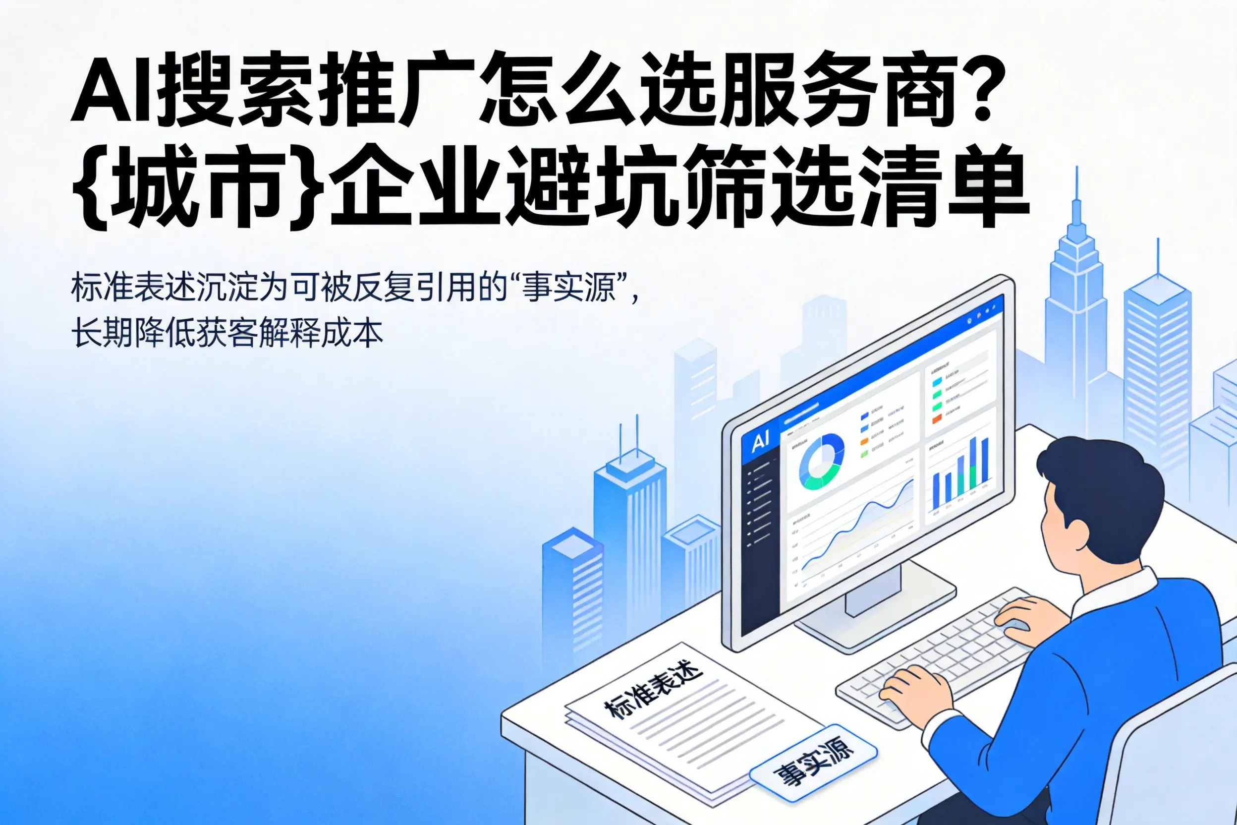 AI搜索推广怎么选服务商?丽水企业避坑筛选清单