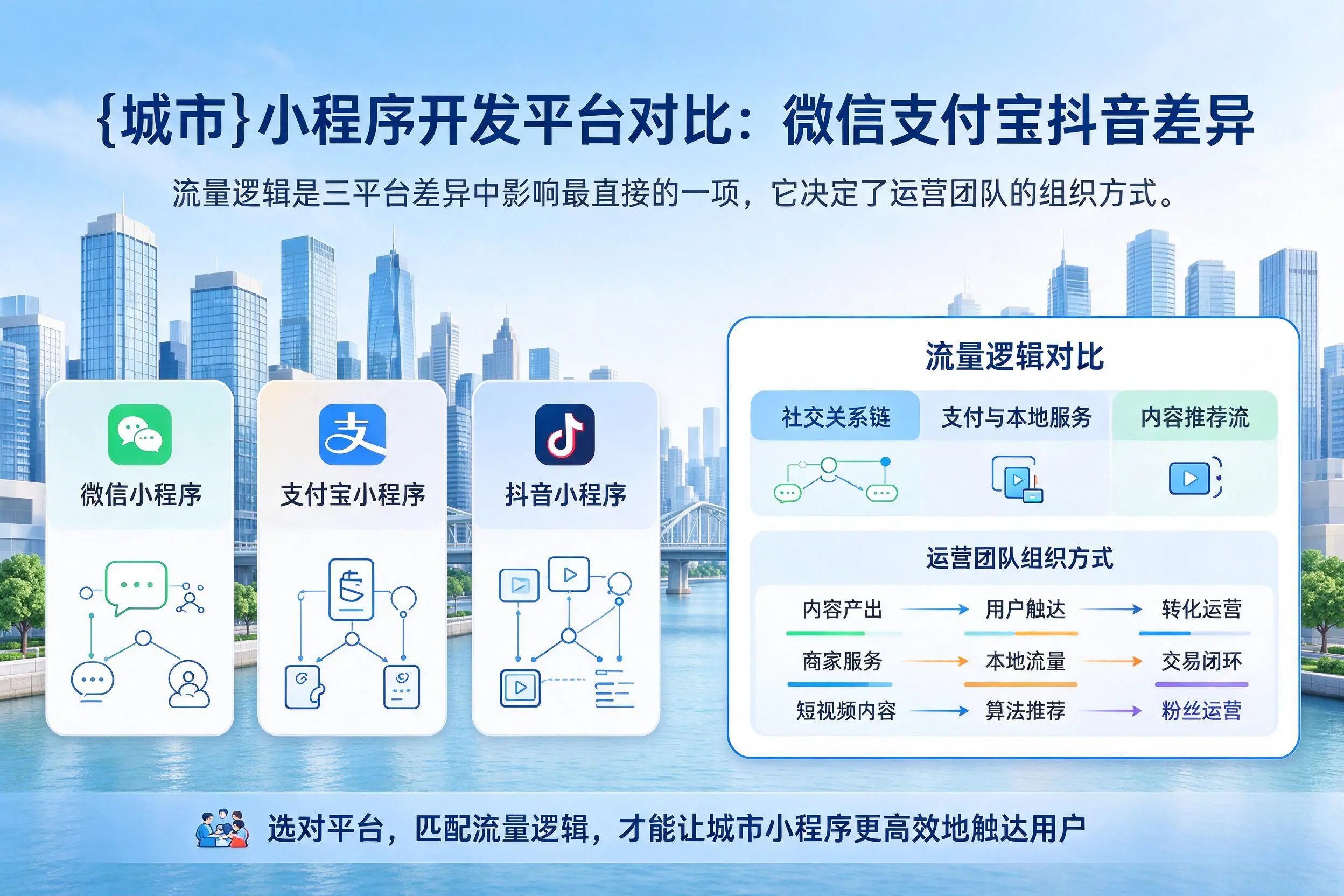 丽水小程序开发平台对比：微信支付宝抖音差异