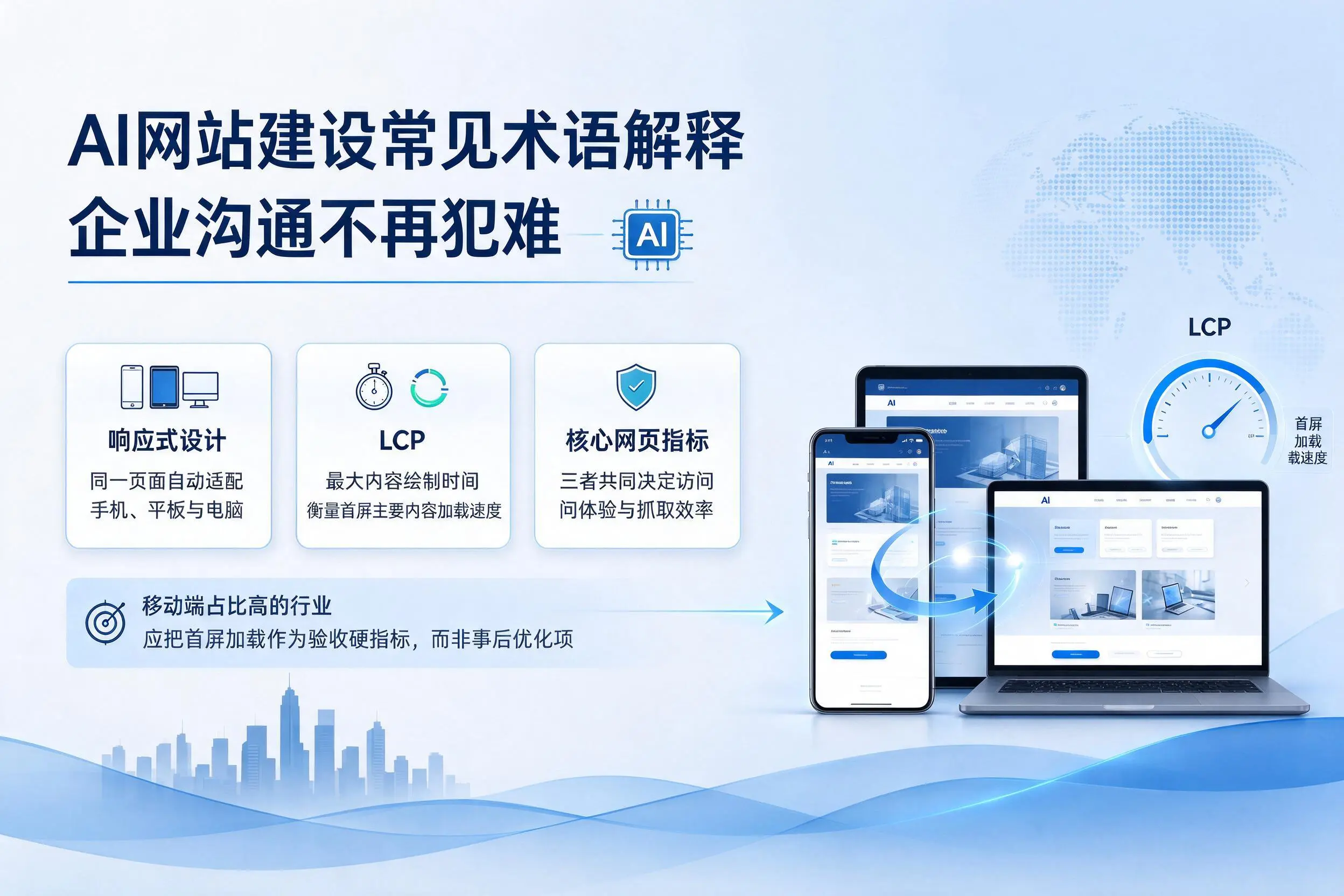 AI网站建设常见术语解释，丽水企业沟通不再犯难